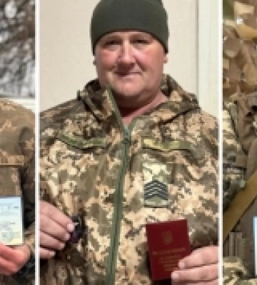 Захисникам з Рожища вручили державні нагороди