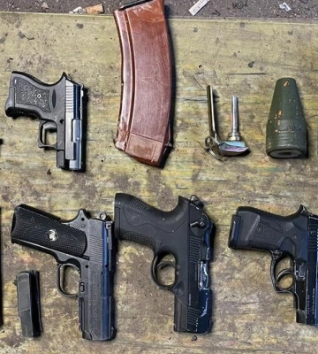 На Полтавщині в чоловіка знайшли зброю