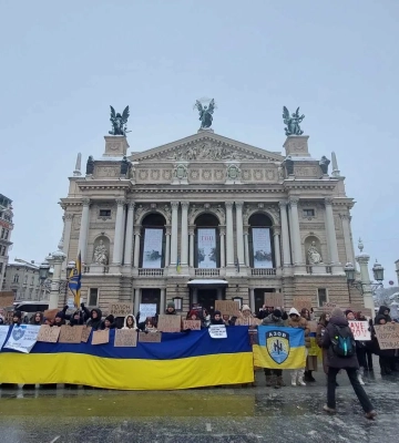 Всеукраїнська акція «Не мовчи! Полон вбиває!» у Львові