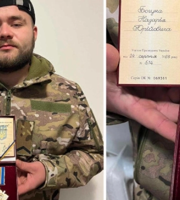 Підписав контракт на службу в ЗСУ у 19 років: Волинський захисник отримав нагороду від президента