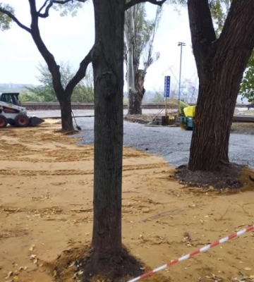 В КП «Парки» виправдались за будівництво спортмайданчика без дозволів
