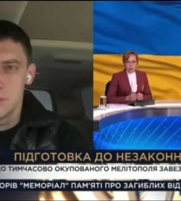 В Мелитополе представители власти ведут список, тех предателей, которые помогают врагу отнимать чужое имущество (видео)