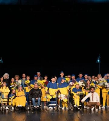 На сцені черкаського театру вдруге покажуть виставу актори з інвалідністю