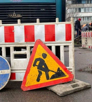 Комунальники провели ремонт на мережі водопостачання по вулиці Гідропарковій