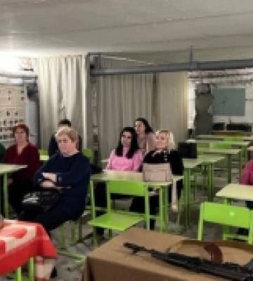 На Волині для комунальників провели навчання з національного спротиву