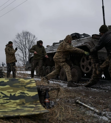 Дві атаки військ РФ та обстріли – зведення Генштабу ЗСУ по Харківщині