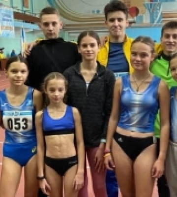 Рівняни – призери міжобласного легкоатлетичного турніру «Подільська зима»