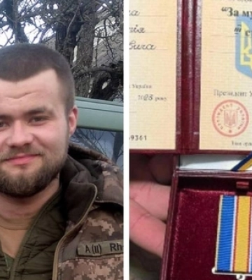 Штурмував Кліщіївку: десантник з Волині отримав орден «За мужність»