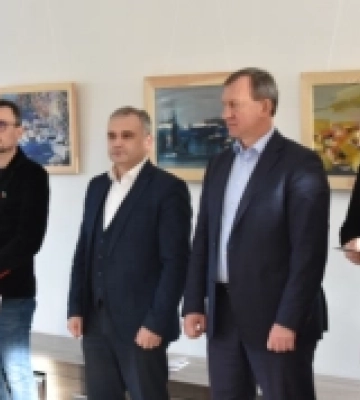 «Різдво у Словаччині» – виставку робіт закарпатських художників словацького походження відкрили у Генконсульстві Словаччини в Ужгороді