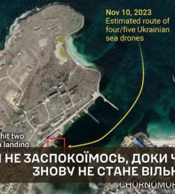 У ГУР розповіли деталі про атаку на порт в Криму та нові морські безпілотники Magura V5