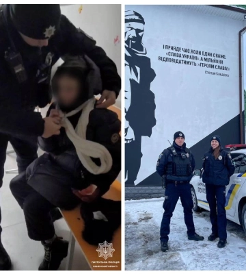 У Рівному патрульні надали допомогу та доставили у травмпункт травмовану дівчинку