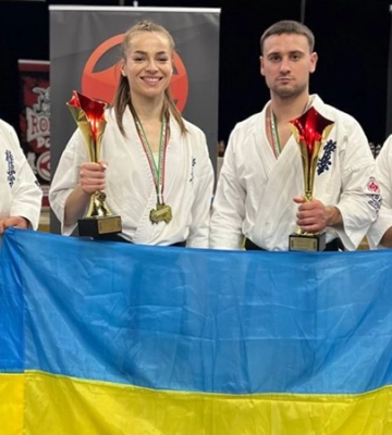 Спортсмени з Дніпра – переможці та призери змагань на Кубок Європи з кіокушин карате та Чемпіонату Європи