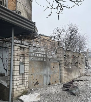 Внаслідок артобстрілу Куп’янська є загиблий та поранений