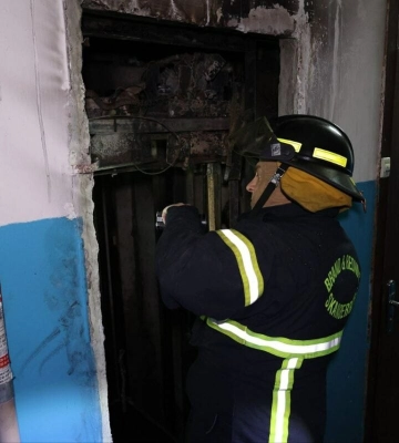 У Харкові в ліфті живцем згоріла людина