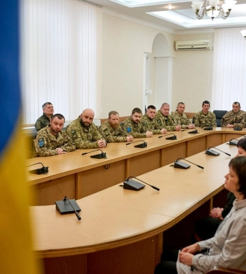 Військовим у Черкасах вручили нагороди від Залужного