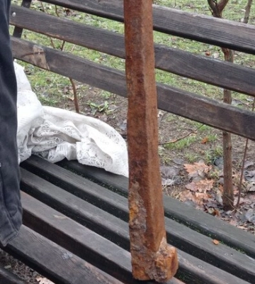 В Никополе на дне бывшего Каховского водохранилища обнаружили еще один артефакт