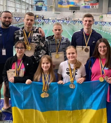 Сумські плавці відзначилися на чемпіонаті України