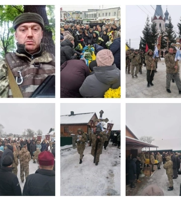 Рівненщина попрощалася із двома Захисниками України