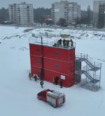 У Черкаському інституті пожежної безпеки відкрили унікальний тренажер