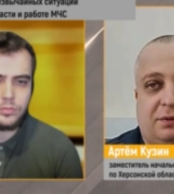Окупанти вважають, що цього року на Херсонщині сталось лише дві надзвичайні ситуації
