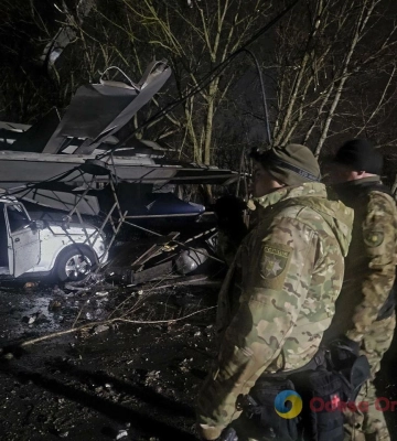Наслідки дронової атаки по Одесі та області 