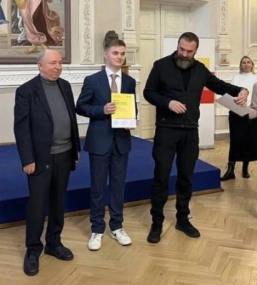 Випускник олександрійського ліцею отримав стипендію Президента України