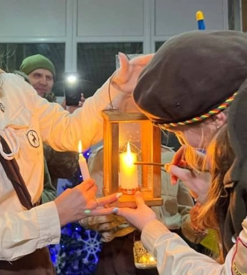 Вифлеємський вогонь миру прибув до Миколаєва