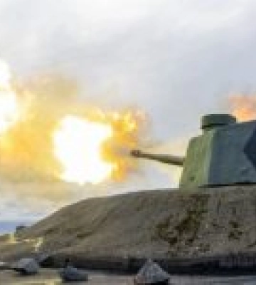Фінляндія досі має стаціонарну берегову артилерію, яка б’є до 40 км. Фото
