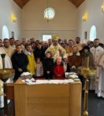 Одеський екзарх освятив новий храм у Врадіївці