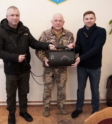 Благодійники допомагають у захисті неба Сумщини