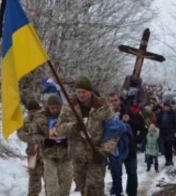 На Одещині попрощалися з воїном Олександром Богачуком