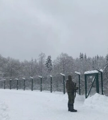 Естонія завершила будівництво паркану на кордоні з РФ