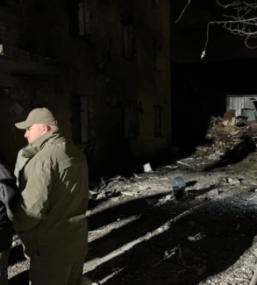 В Одесі внаслідок падіння уламків безпілотників пошкоджений гуртожиток