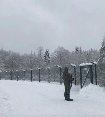Естонія завершила будівництво паркану на кордоні з РФ