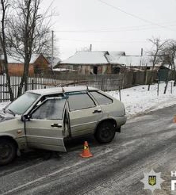 ДТП на Полтавщині: пішохід потрапив під колеса легковика