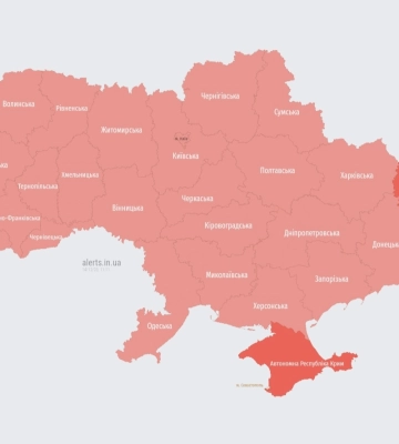 На Рівненщині лунає тривога, бо злетіли ворожі винищувачі