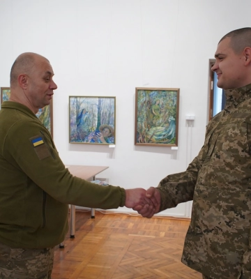 Черкаських мінометників нагородили відзнаками Міноборони та Головкома (ФОТО)