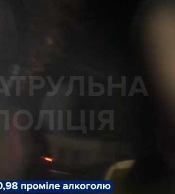 У Сумах вночі патрульні зупинили сп&#039;янілого водія (відео)