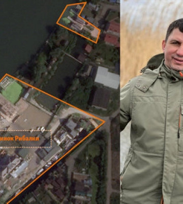 Обвинувачений у крадіжці посадовець Мельниченко з Одещини купив землю на мільйон та звів будинок на узбережжі, - ЗМІ. ФОТО