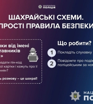 «Банківські» шахраї ошукали мешканця Тернопільщини на 19 тисяч гривень