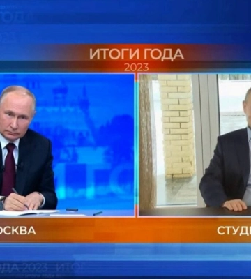 Путін відповів на запитання своєї “копії” про двійників