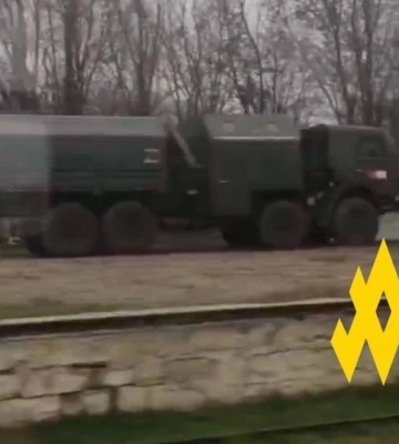 Партизаны нашли место разгрузки техники россиян в Крыму
