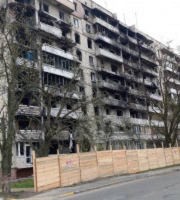 В Ірпені представили проекти нових будинків по вулиці Северинівській