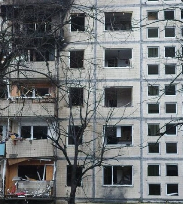 Яку грошову допомогу отримають мешканці будинків, пошкоджених вчора ракетою у Києві