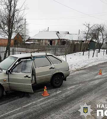 В аварії на Полтавщині травмований пішохід, його госпіталізували до лікарні