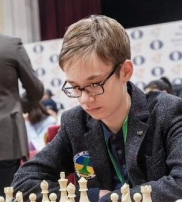 14-летний шахматист Самуненков представляет Украину на чемпионате Европы по рапиду и блицу. ФОТО
