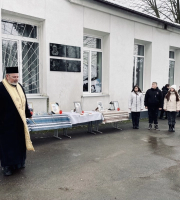 У ліцеї на Волині встановили пам&#039;ятні дошки п&#039;ятьом загиблим військовим