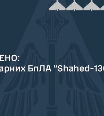Уночі ППО збила всі 14 запущених ворогом &quot;шахедів&quot;