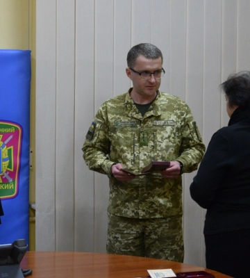 На Львівщині родинам героїв-прикордонників вручили нагороди полеглих захисників України