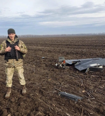 Український воїн збив над Одещиною ворожий дрон із кулемета ДШК